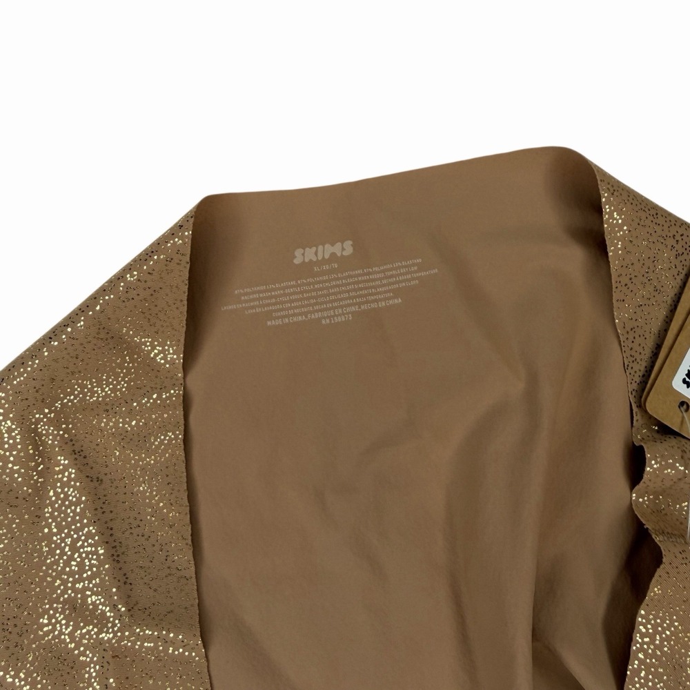 Skims Free Cut Bikini Underwear Panties Sienna Foil & Umber Set Of 2 Sz XL NWT - Picture 9 of 10